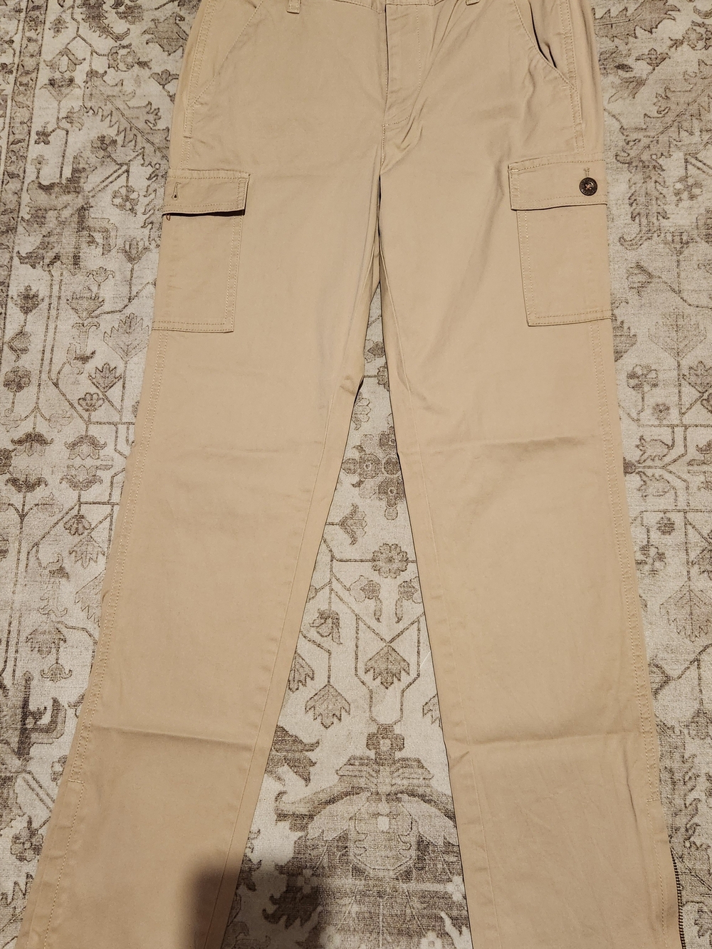 L.L. Bean Women's Cargo Trousers - Khaki/Tan